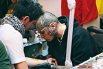 Tatuatore al Milano Tattoo Convention #9