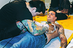 Tatuatore al Milano Tattoo Convention #108