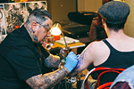 Tatuatore al Milano Tattoo Convention #15