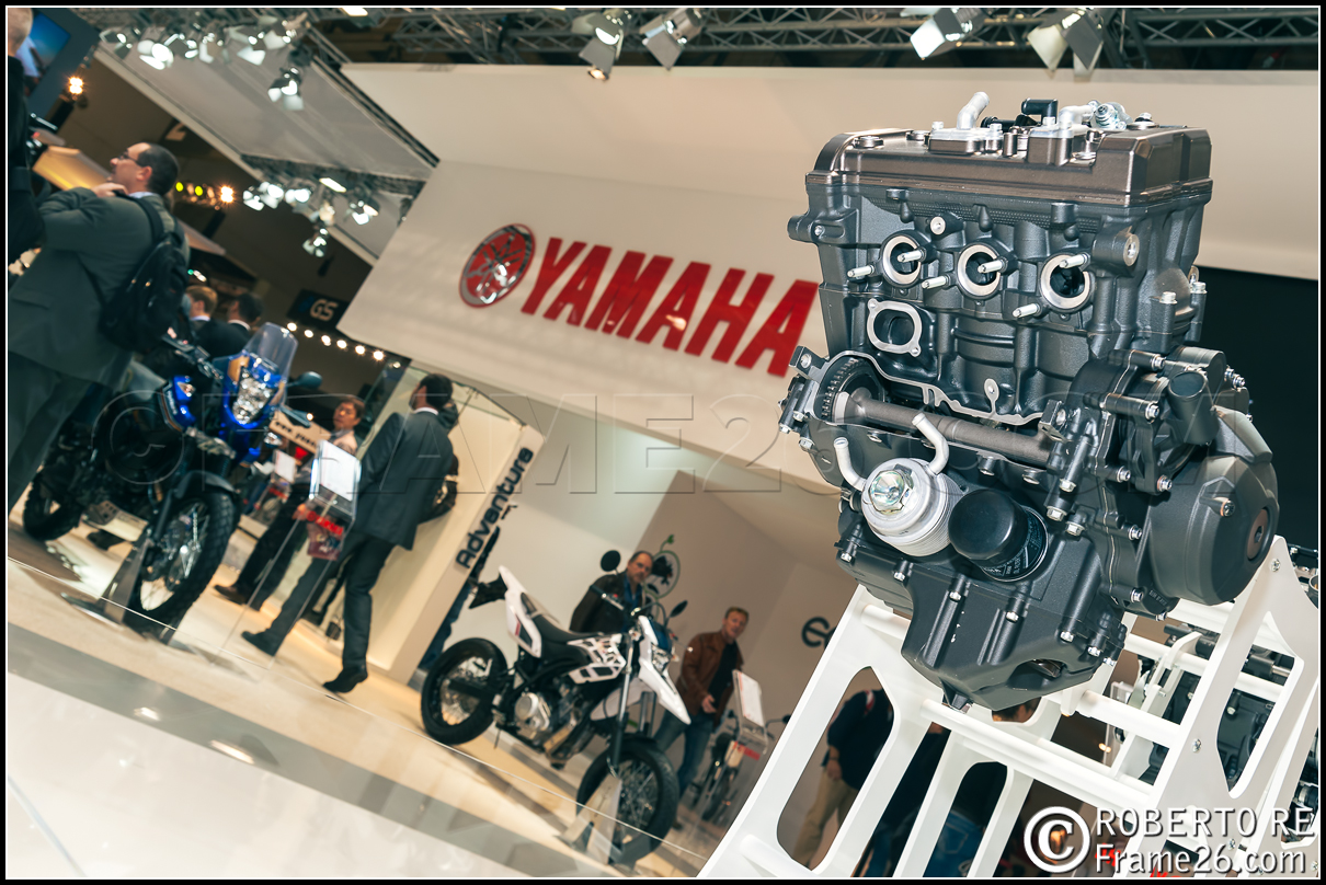 Motore Yamaha presso EICMA