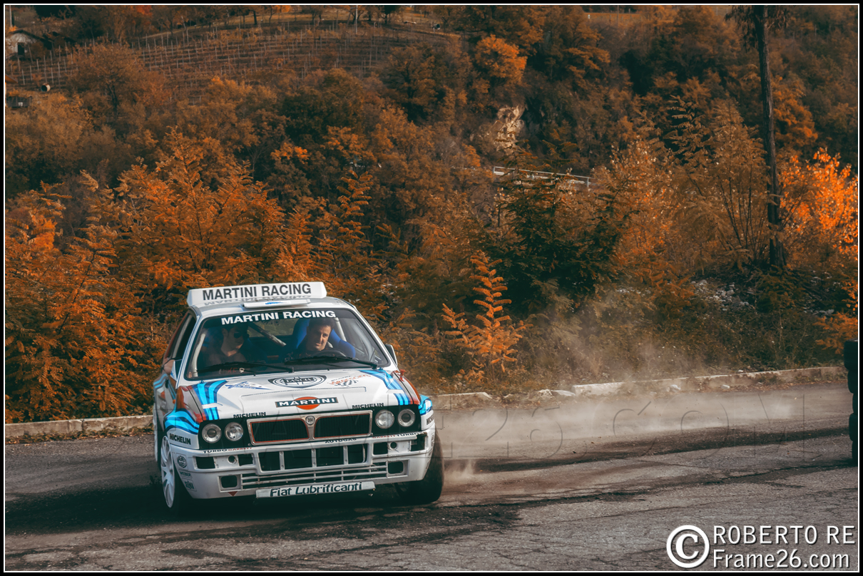 Lancia Delta Integrale Martini al raduno delle Lancia Delta