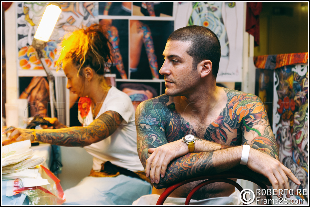 Ragazzo Tatuato al Milano Tattoo Convention 2013