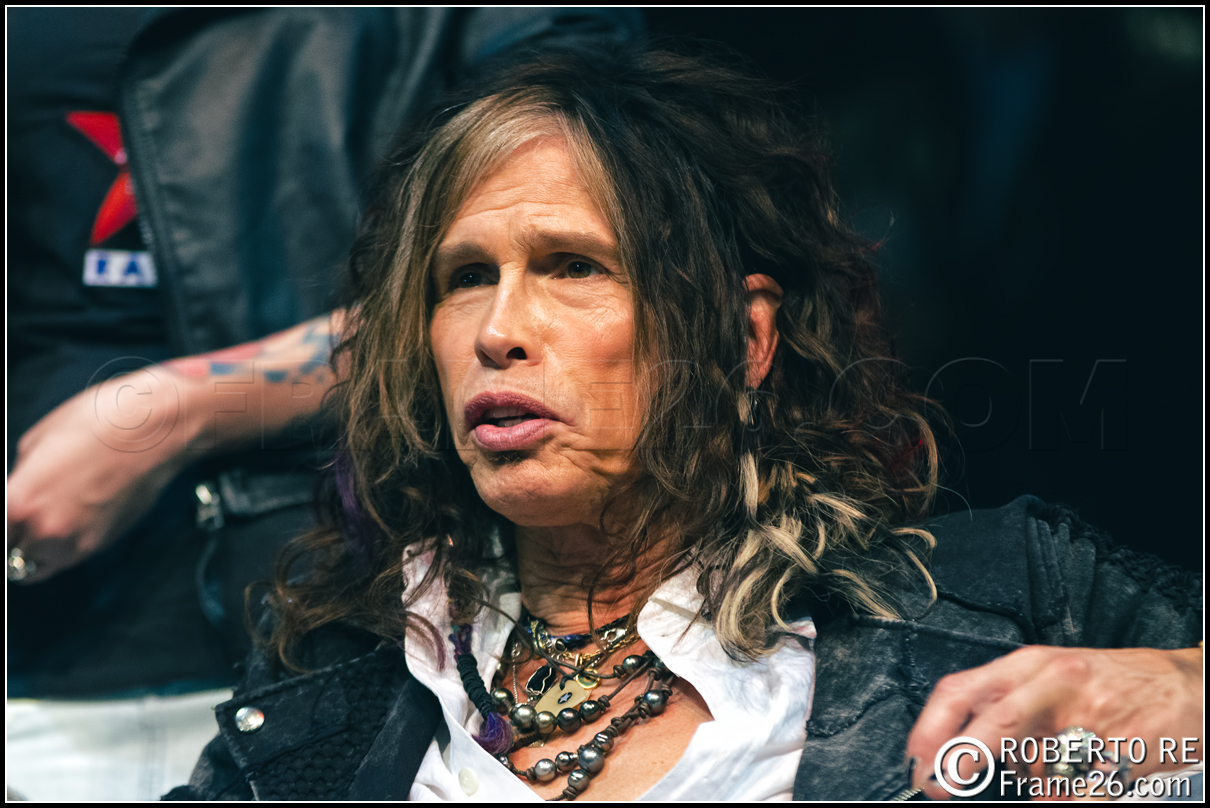 Steven Tyler presso EICMA