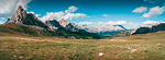 Panoramica del Passo Giau sulle Dolomiti