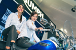 EICMA 2013 Ragazze Immagine stand Triumph