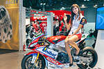 EICMA 2013 Modella stand Aprilia