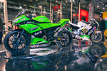 EICMA 2013 Stand moto Kawasaki da corsa