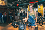 EICMA 2013 Ragazza Immagine Headbanger Motorcycles