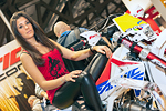 EICMA 2014 #14 - Ragazza Immagine | Modella - Stand Fantic Motor