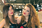 EICMA 2015 #136 Due bellissime Ragazze Immagine