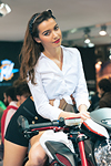 EICMA 2015 Ragazza stand MV Agusta