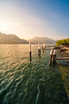 Pali di Ormeggio sul Lago di Como a Bellagio