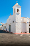 Chiesa a Fornells sull isola di Minorca