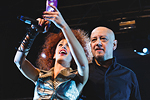 Alteria and Enrico Ruggeri - RockTV 11 B-DAY PARTY #2
