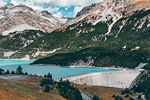 Diga del Lago di Cancano nella Valle di Fraele in Valtellina #1