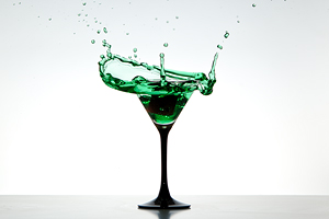 Green Splash - Liquid Splash Photography