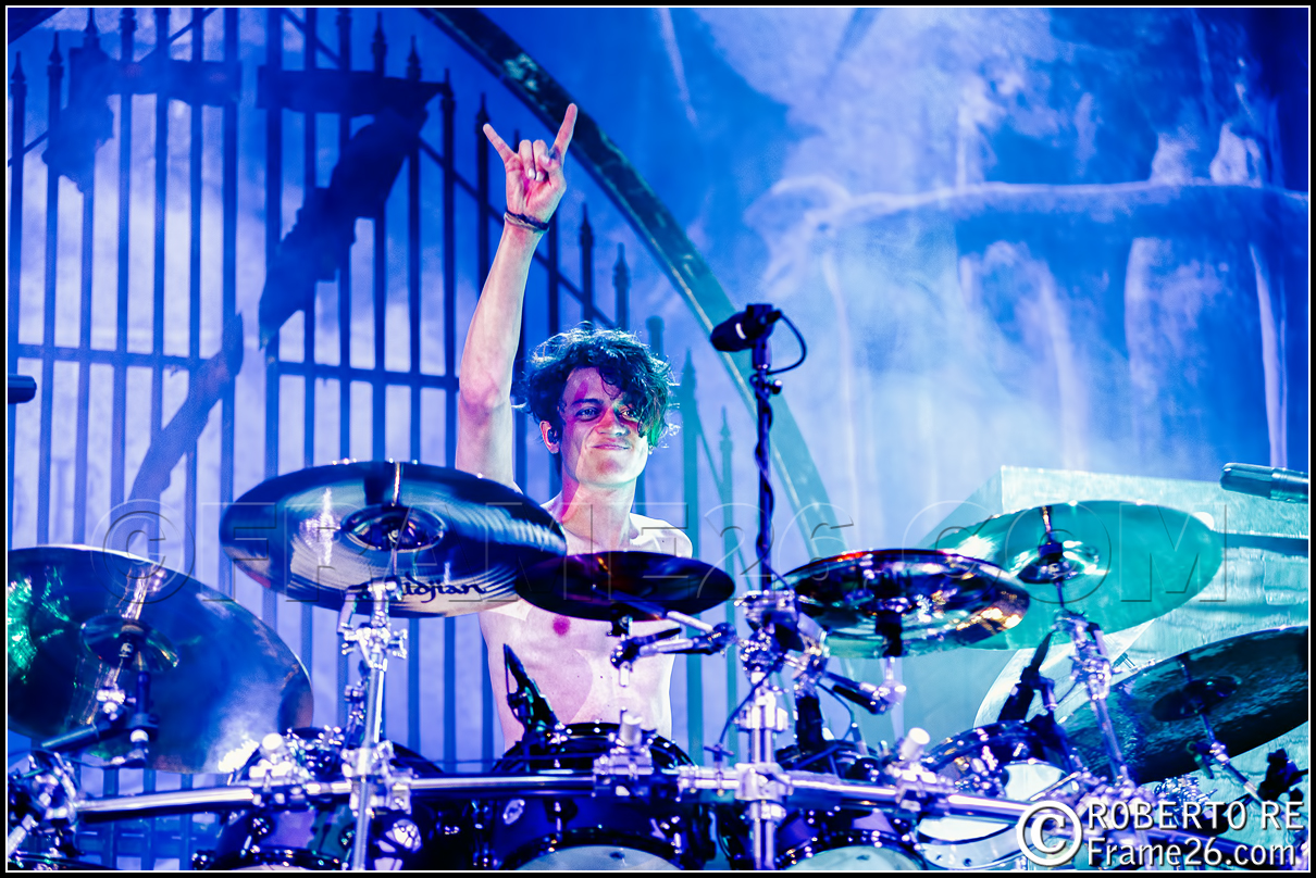 Arin Ilejay al concerto degli Avenged Sevenfold a Treviso - Concert Photography