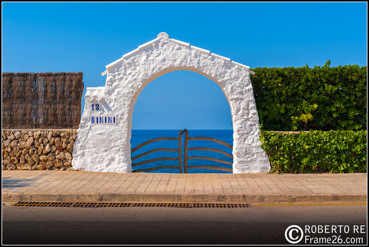 Cancello tradizionale di Minorca