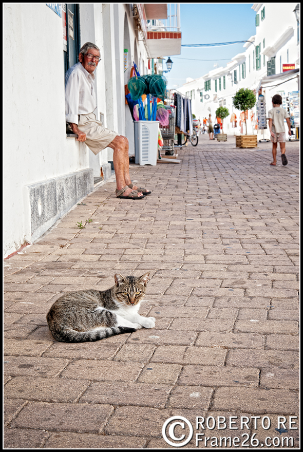 Vicolo a Fornells a Minorca