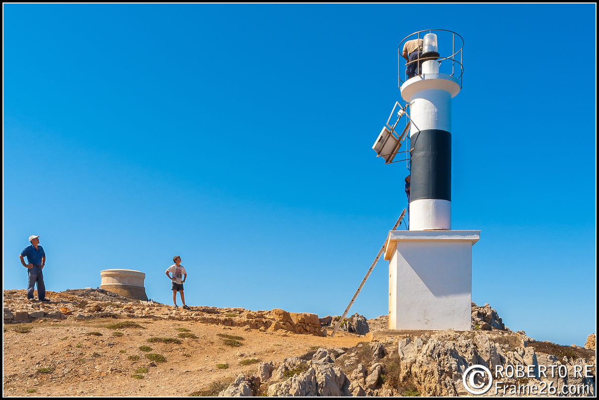 Il Faro di Fornells sull'isola di Minorca