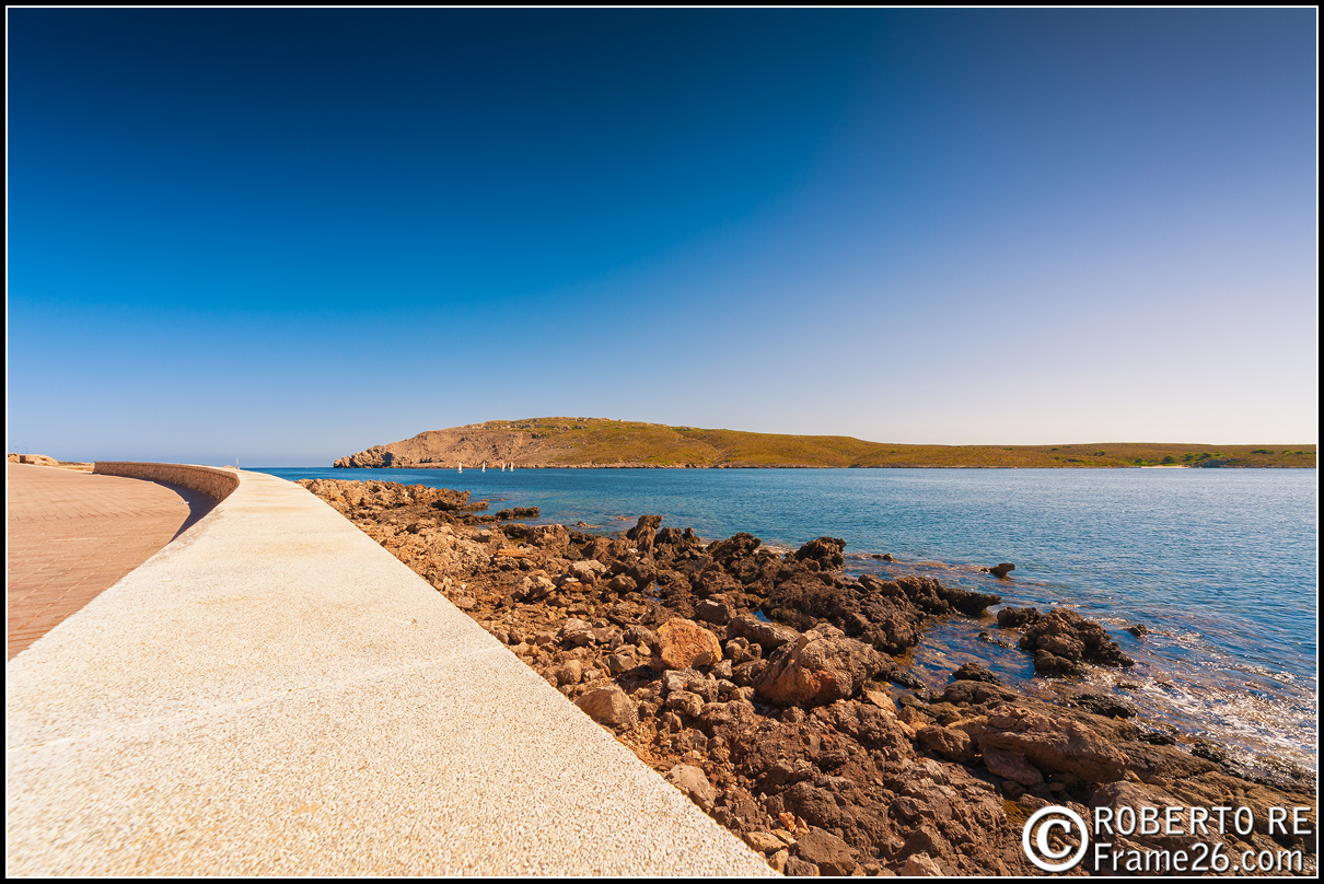 Panorama a Fornells a Minorca