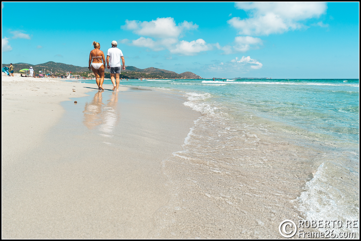 Il mare di Villasimius in Sardegna