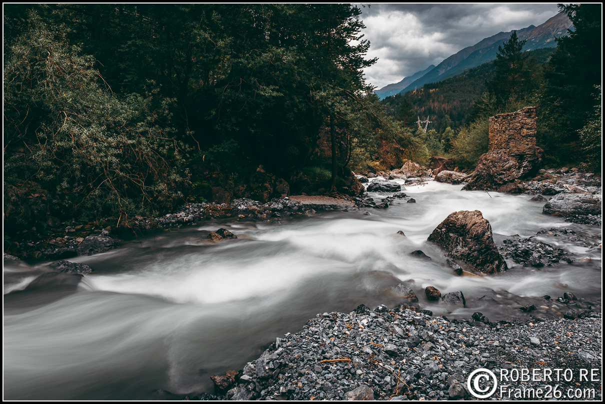 Fiume Adda in Valtellina